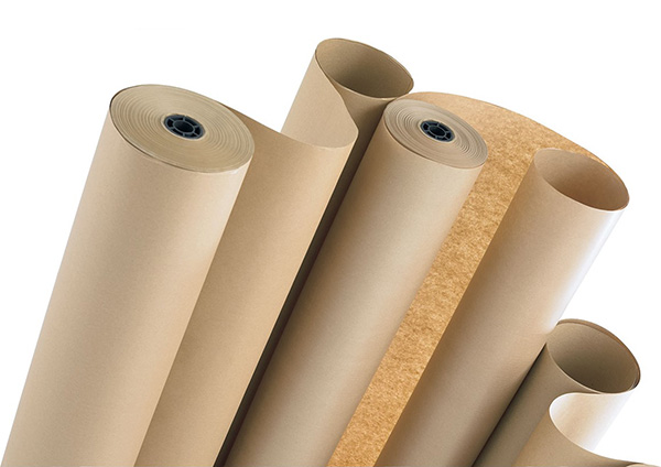 Pure Ribbed Kraft Rolls - 750mm x 275m 70gsm - 1x Roll Per Pack